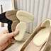 Velvet-border gel heel patch - combines comfort with deep moisture